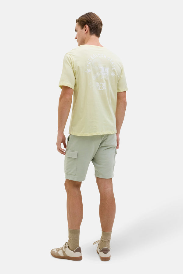 T-shirt (manches courtes) Jaune - JJREBEL