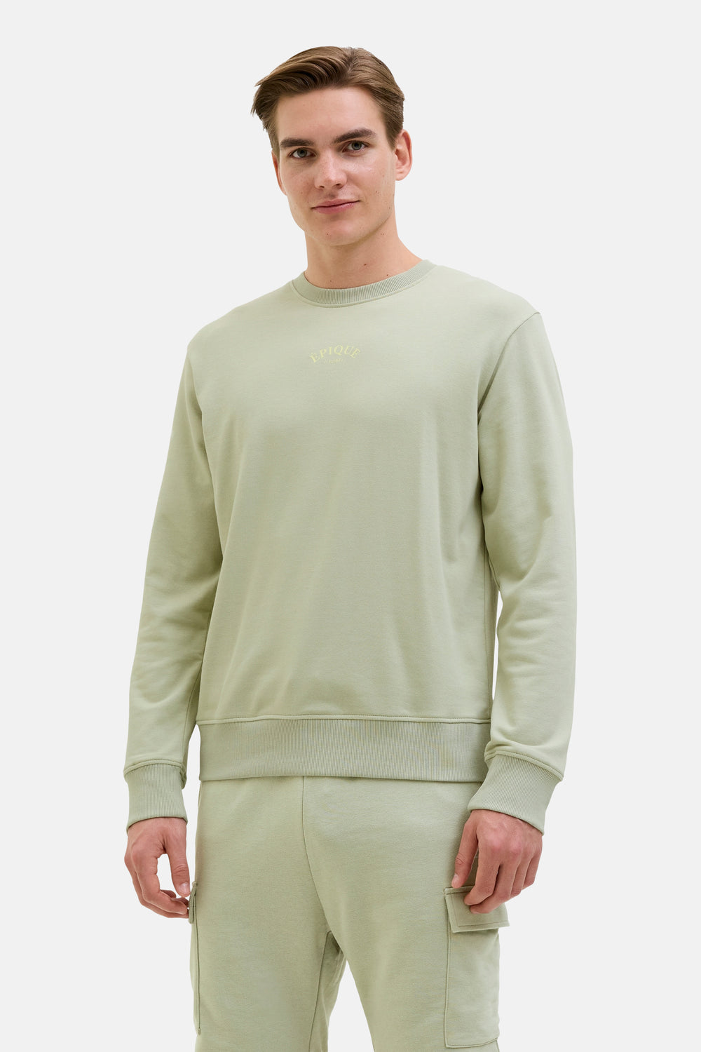 Sweat col O Vert - JJREBEL