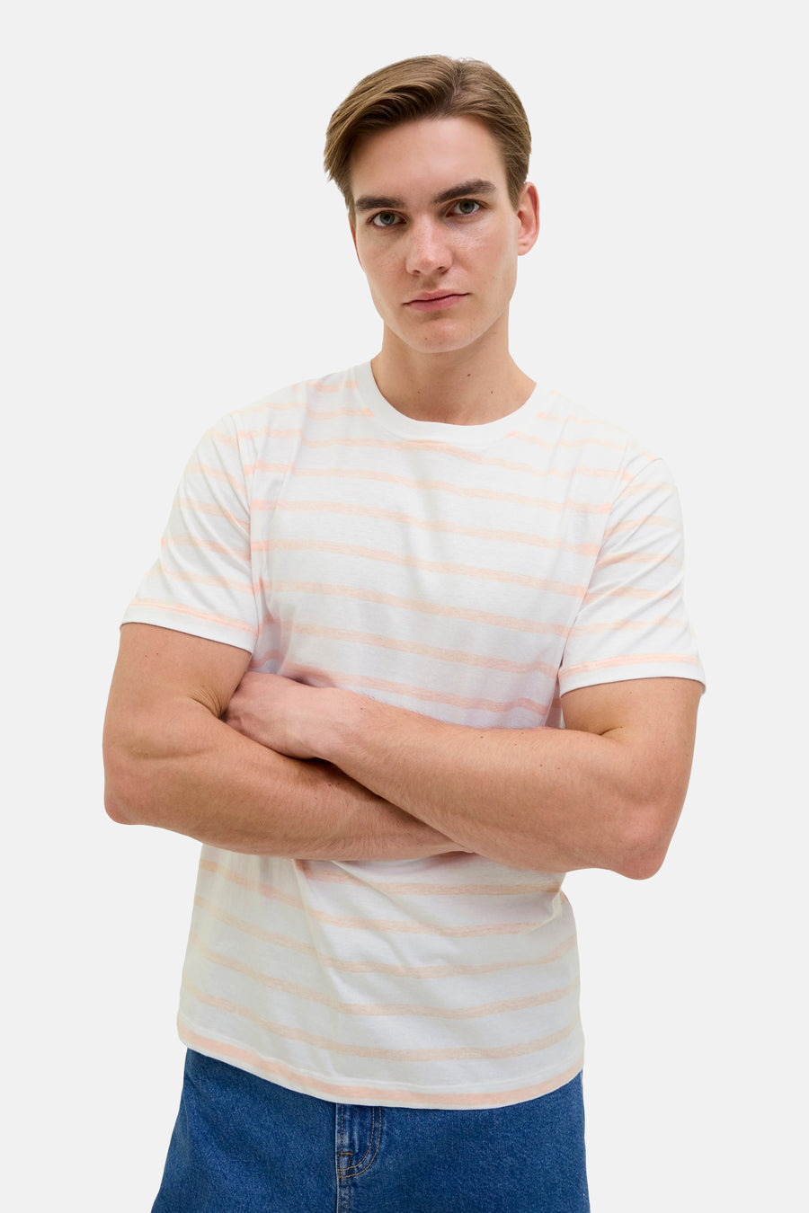 T-shirt à manches courtes - Orange - JJREBEL - 6