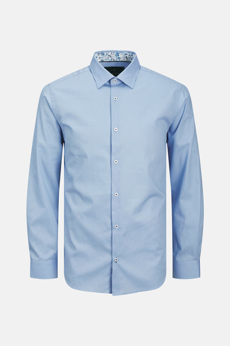 Chemise (manches longues) Bleu - PREMIUM by JACK & JONES