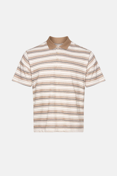 Polo à manches courtes - beige