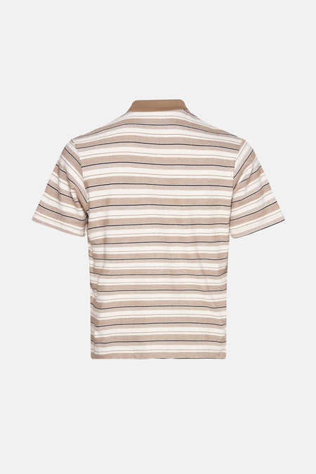 Polo à manches courtes - beige