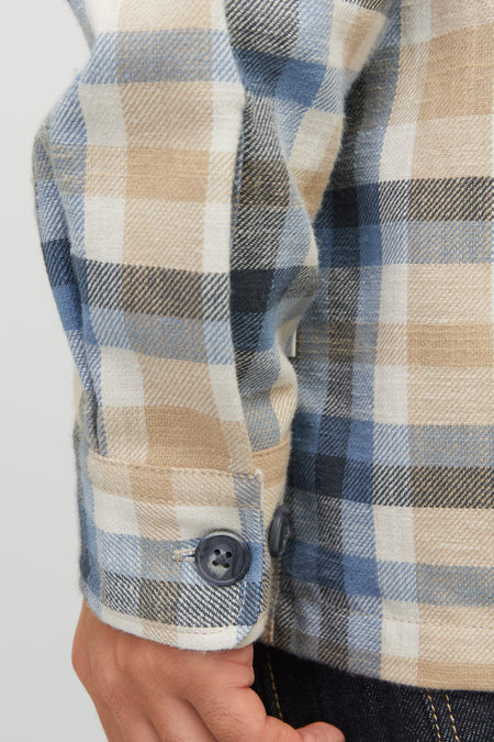 Chemise à manches longues - bleu