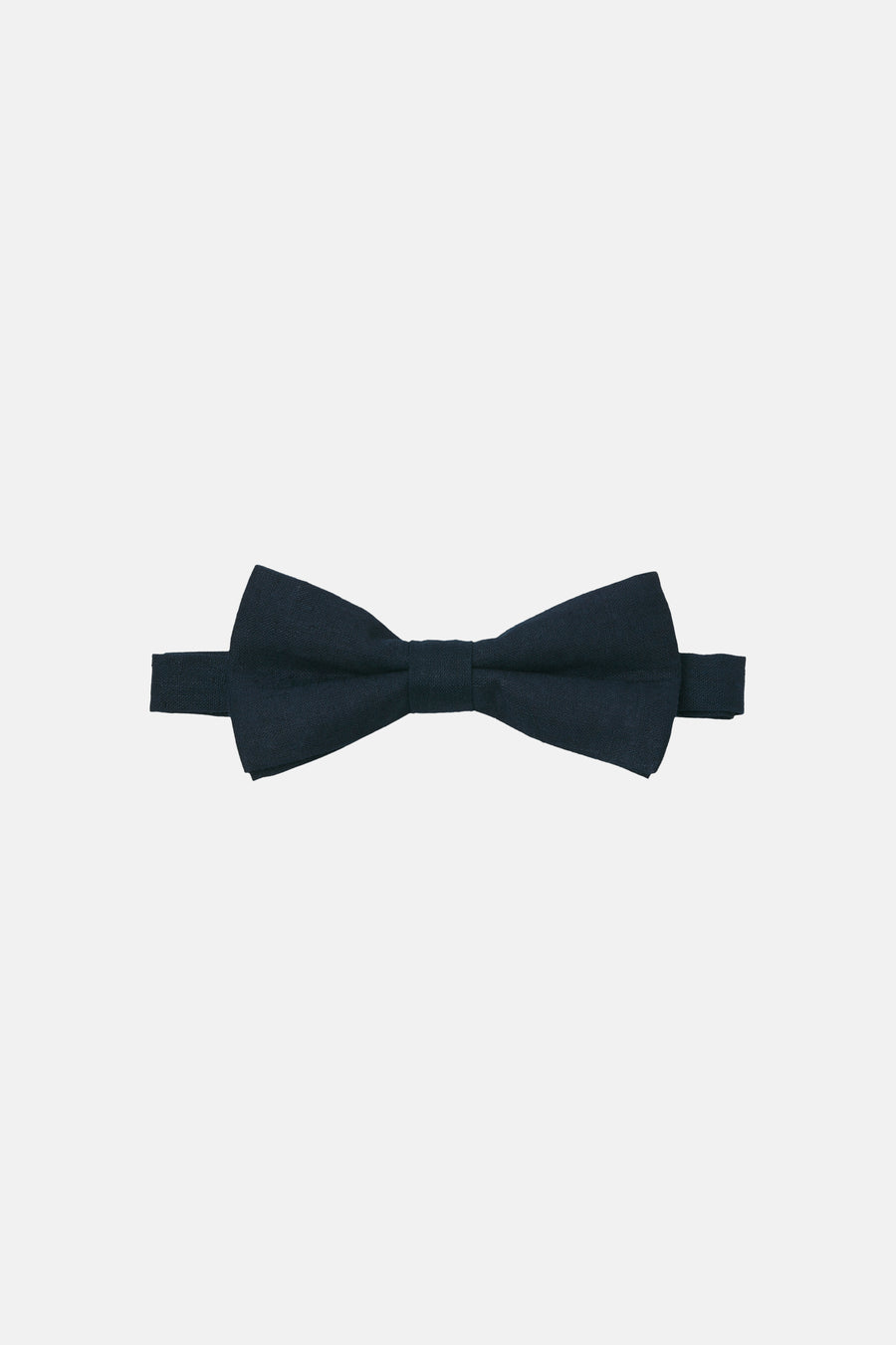 Nœud papillon bleu de ACCESSORIES BY JACK & JONES, uni, avec une texture subtile.