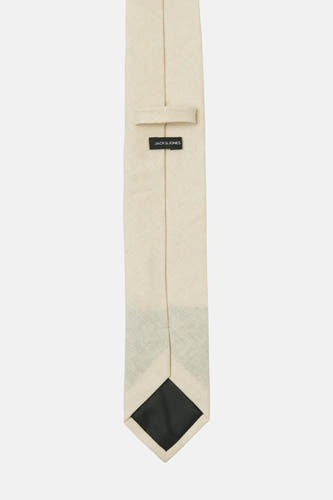 Écru de ACCESSORIES BY JACK & JONES, avec une texture subtilement tissée et une doublure noire à l'arrière.