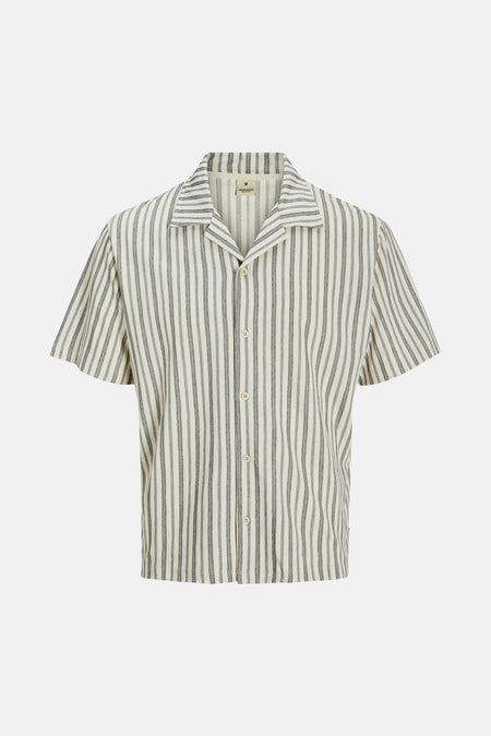 Chemise (manches courtes) Écru - PREMIUM BLUE by JACK & JONES