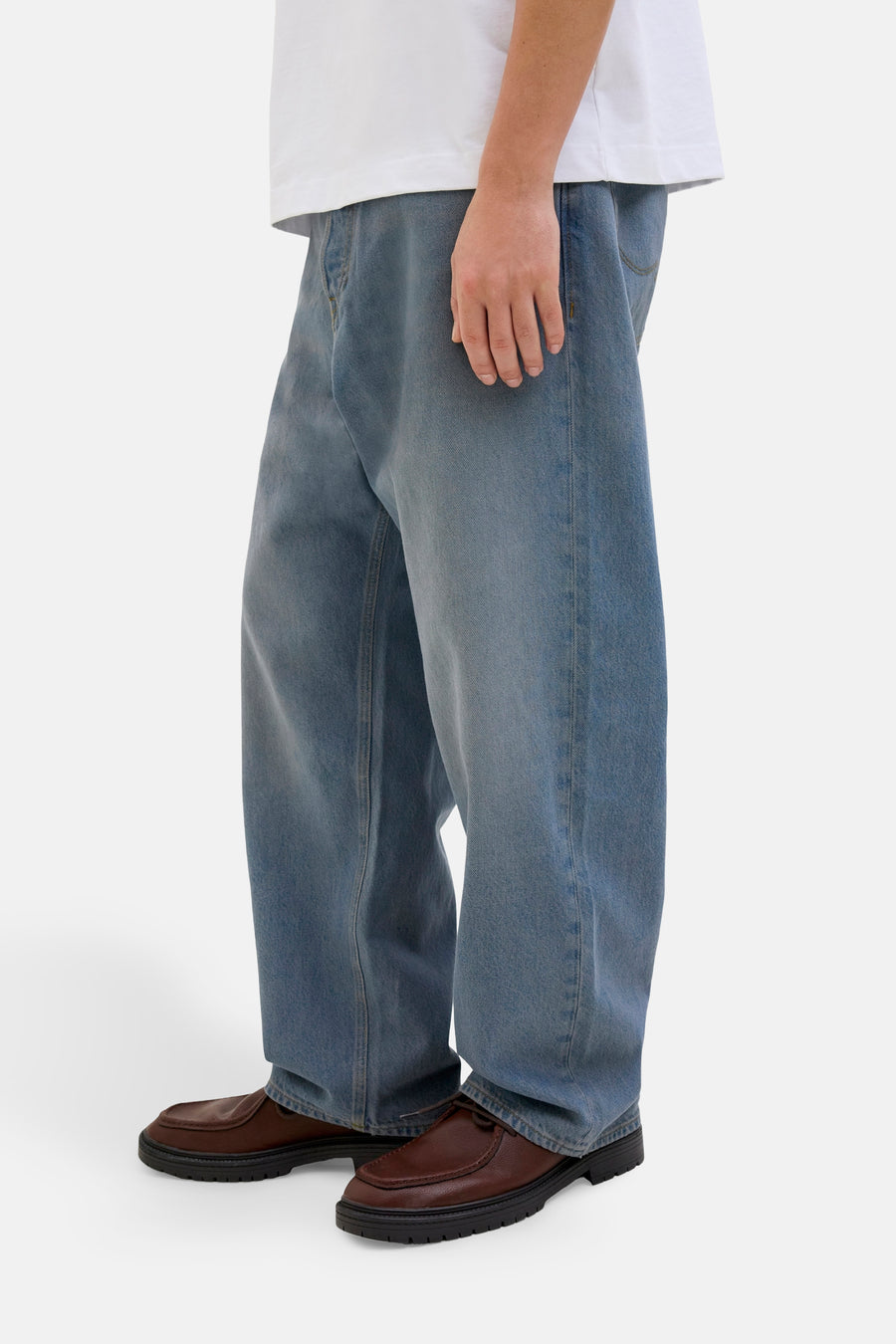 Jeans wide light blue denim - JACK & JONES JEANS INTELLIGENCE - JACK & JONES JEANS INTELLIGENCE