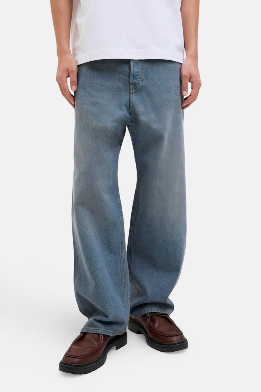 Jeans wide light blue denim - JACK & JONES JEANS INTELLIGENCE - JACK & JONES JEANS INTELLIGENCE