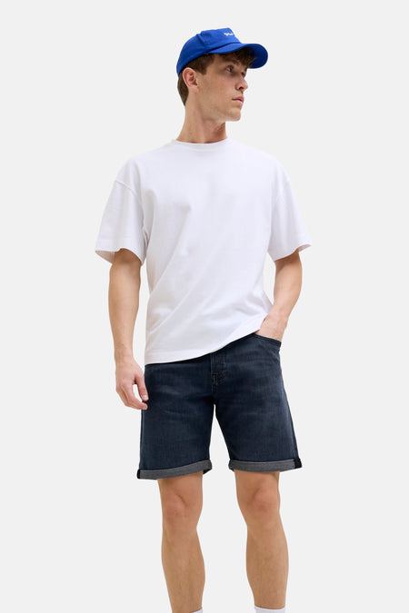 short en jean dark blue denim - JACK & JONES JEANS INTELLIGENCE