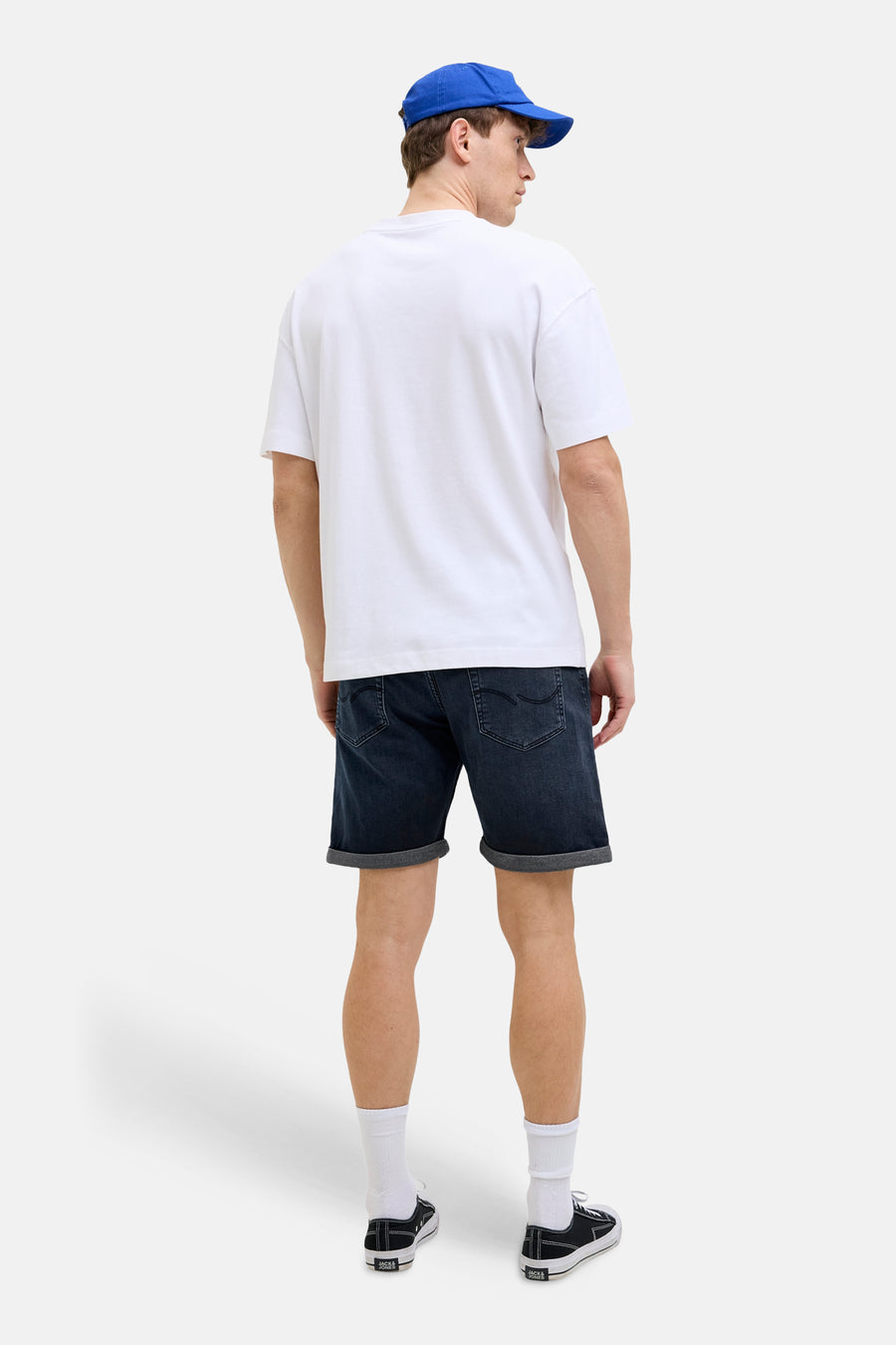 short en jean dark blue denim - JACK & JONES JEANS INTELLIGENCE