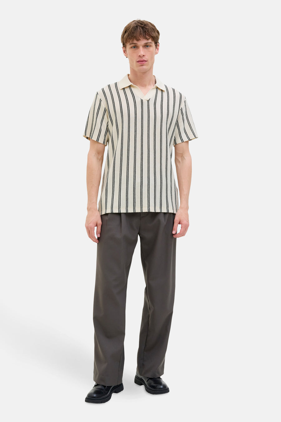 Polo à manches courtes - Beige - PREMIUM BLUE by JACK & JONES