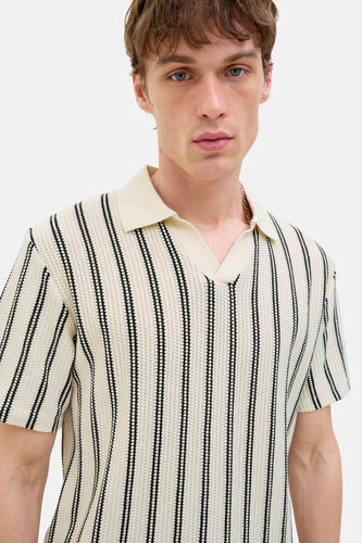 Polo à manches courtes - Beige - PREMIUM BLUE by JACK & JONES