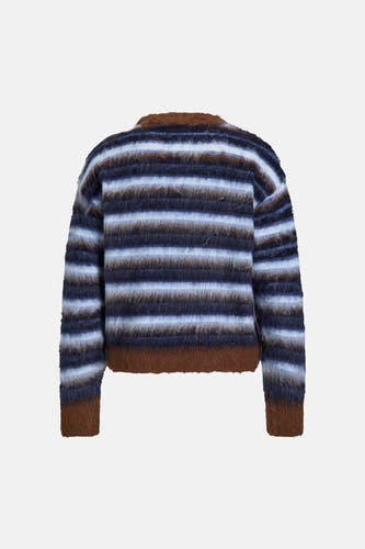 Pull col O bleu - JJXX