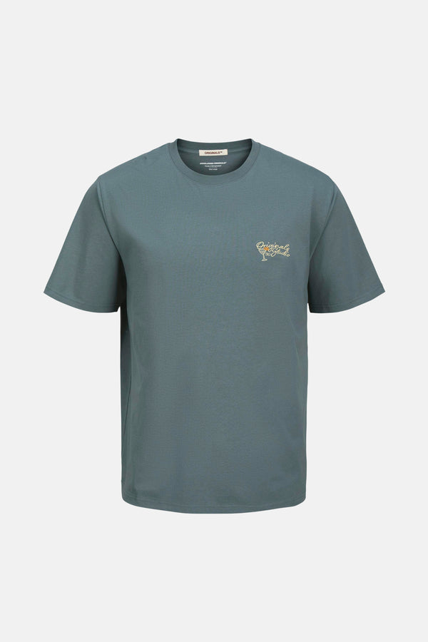 T-shirt (manches courtes) Bleu - ORIGINALS BY JACK & JONES
