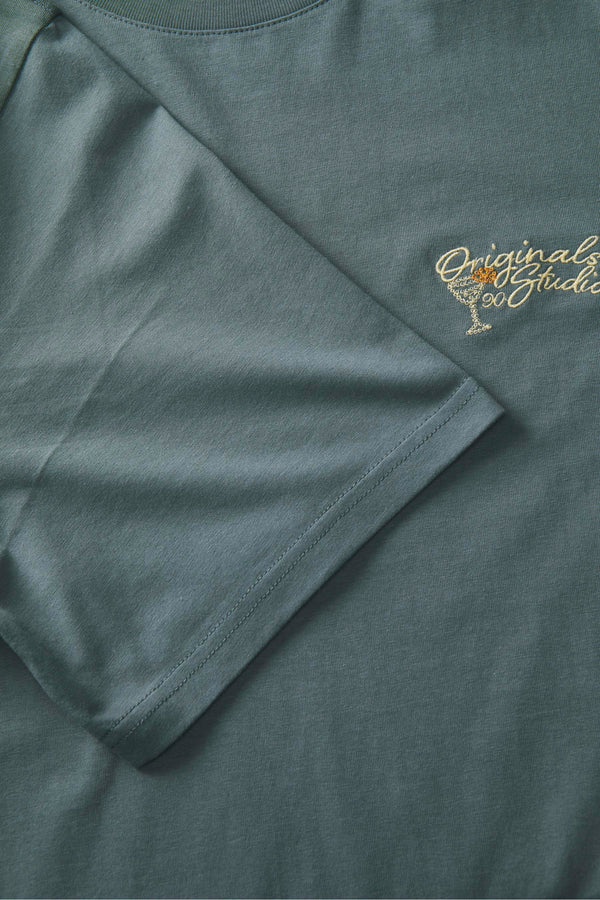 T-shirt (manches courtes) Bleu - ORIGINALS BY JACK & JONES