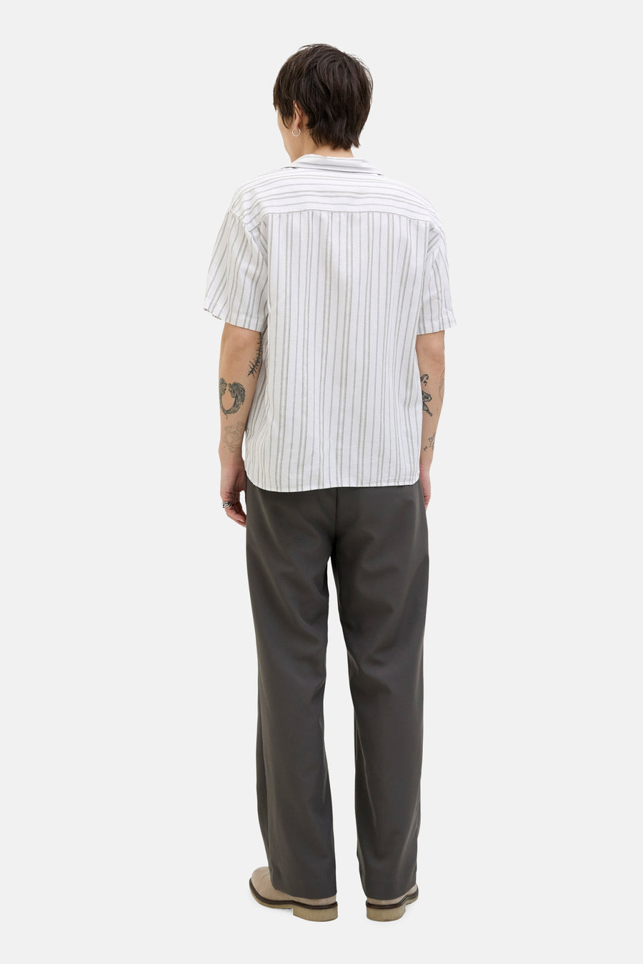 Chemise à manches courtes - Blanc - PREMIUM BLUE by JACK & JONES