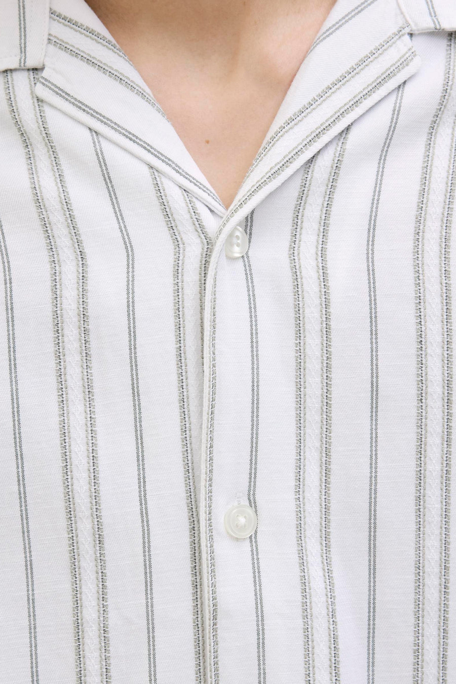 Chemise à manches courtes - Blanc - PREMIUM BLUE by JACK & JONES