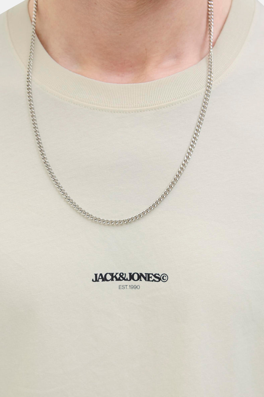 T-shirt à manches courtes - écru - ORIGINALS BY JACK & JONES