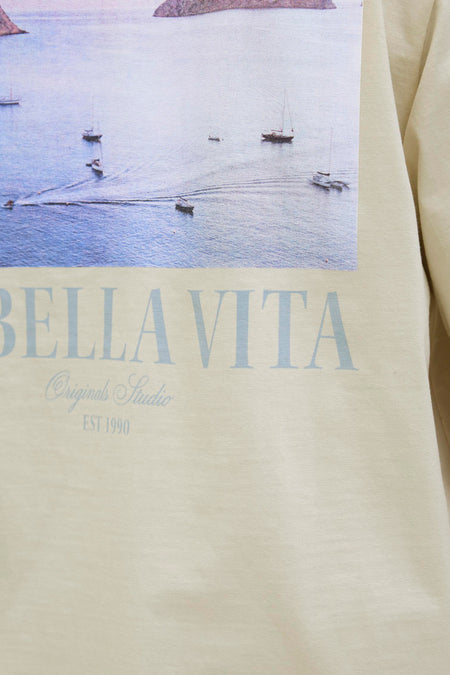 T-shirt à manches courtes - Écru