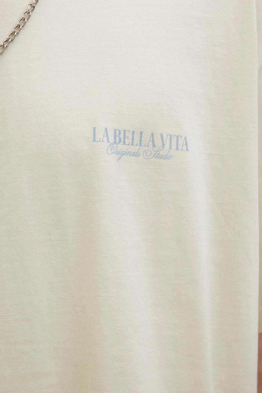 T-shirt à manches courtes - Écru - ORIGINALS BY JACK & JONES