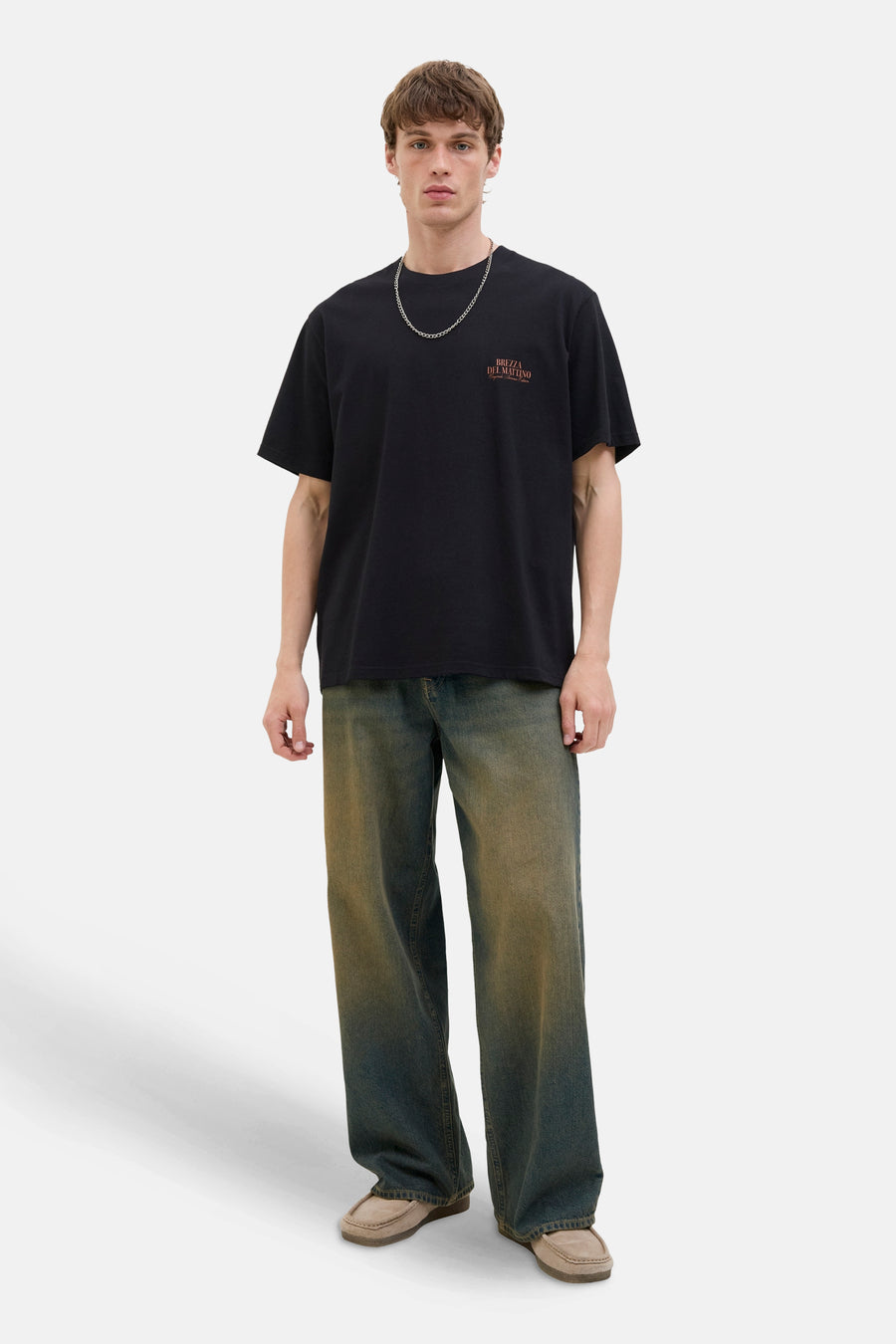 T-shirt à manches courtes - noir - ORIGINALS BY JACK & JONES