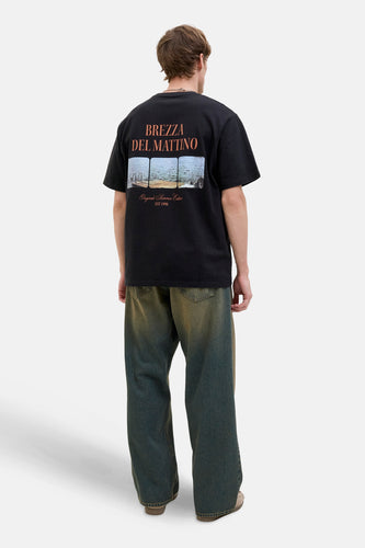 T-shirt à manches courtes - noir - ORIGINALS BY JACK & JONES