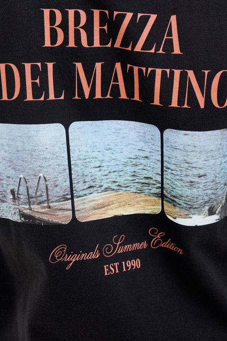 T-shirt à manches courtes - noir