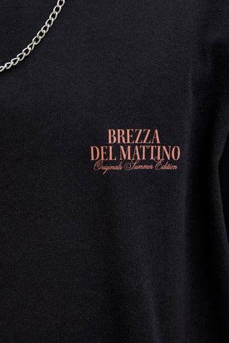 T-shirt à manches courtes - noir - ORIGINALS BY JACK & JONES