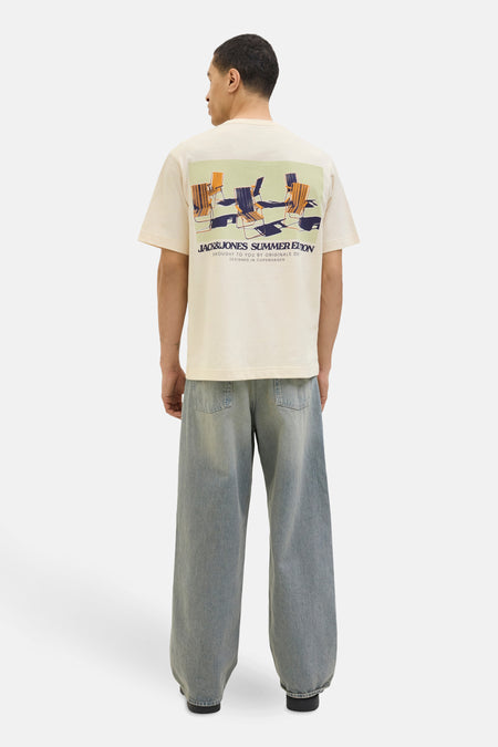 T-shirt à manches courtes - écru