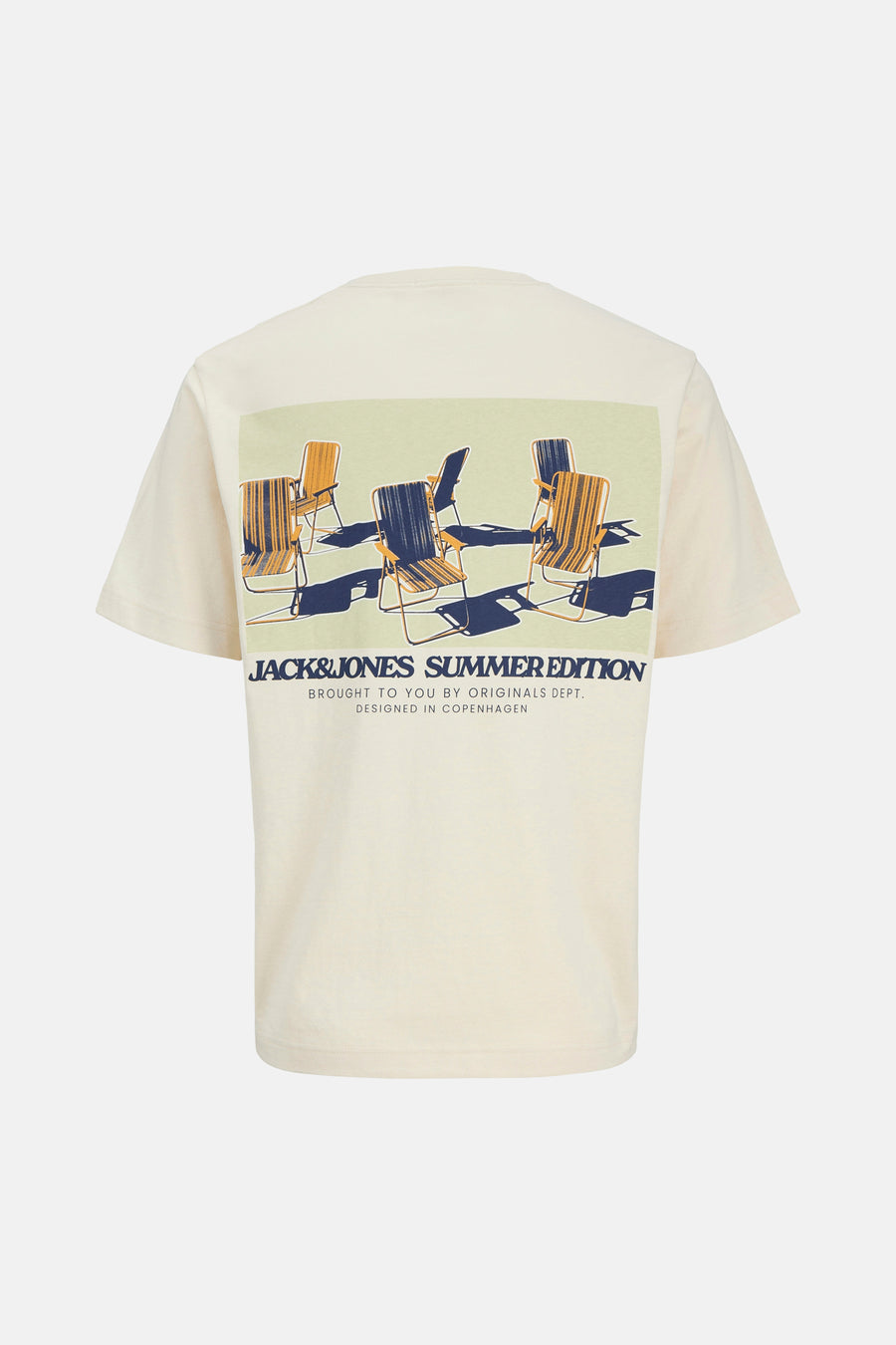 T-shirt à manches courtes - écru - ORIGINALS BY JACK & JONES