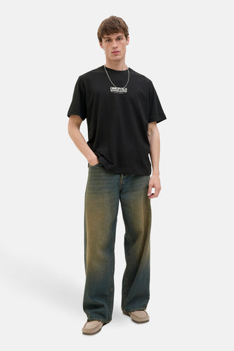 T-shirt à manches courtes - noir - ORIGINALS BY JACK & JONES