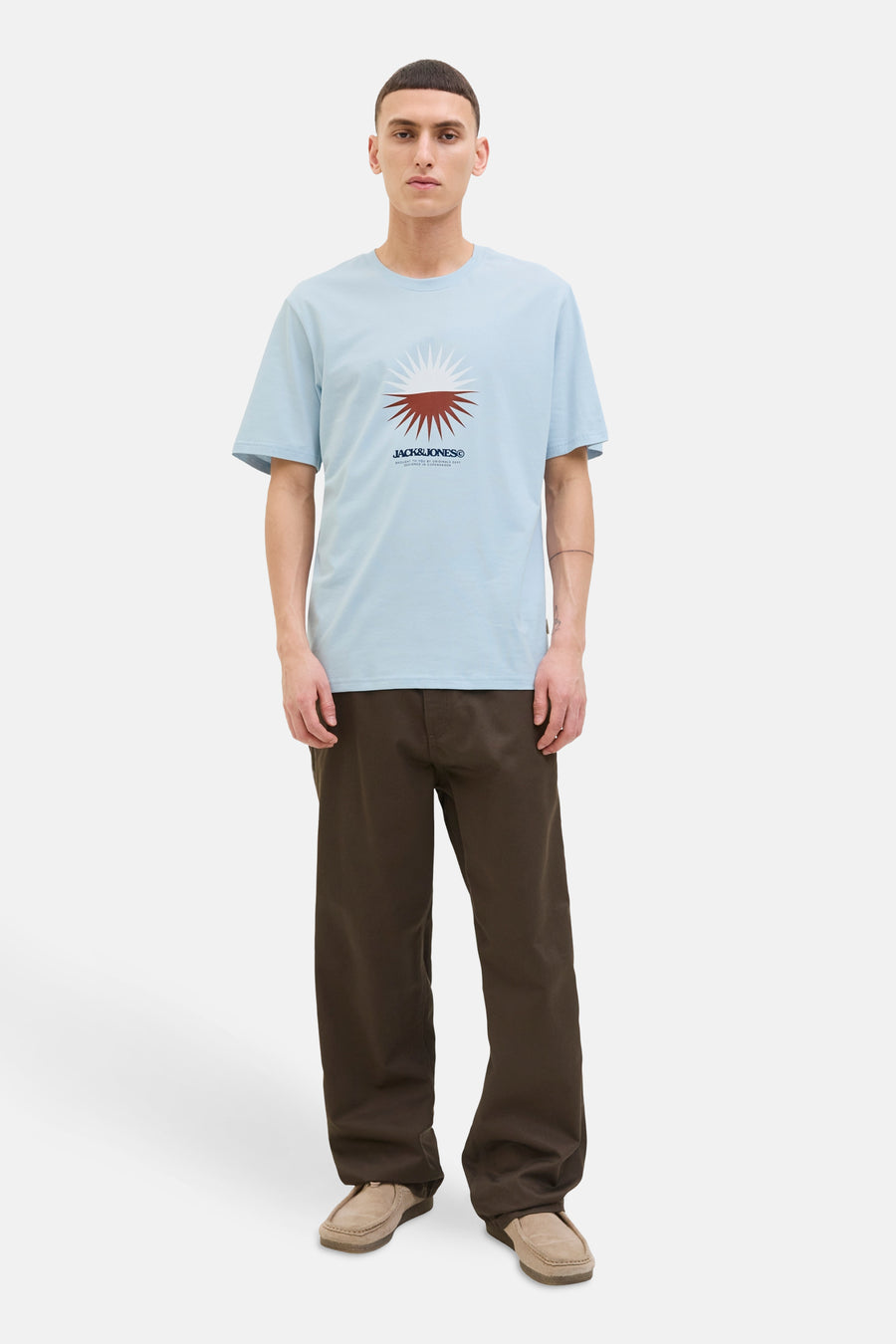 T-shirt à manches courtes - bleu - ORIGINALS BY JACK & JONES