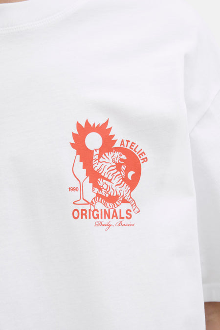 T-shirt à manches courtes - blanc