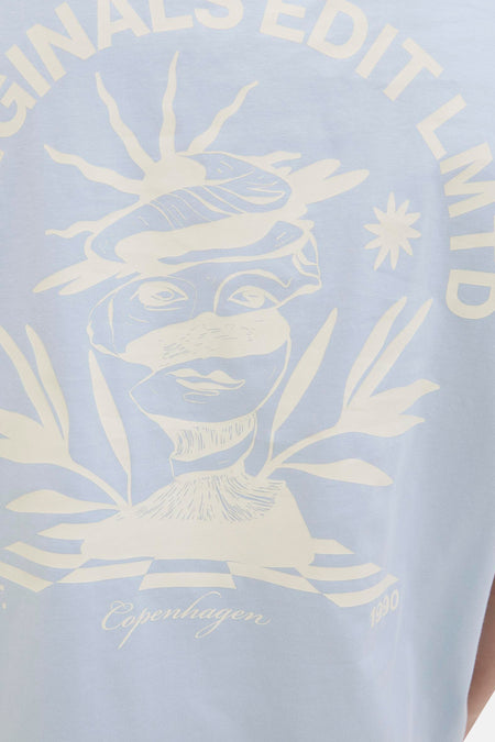 T-shirt à manches courtes - bleu