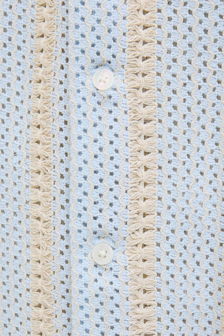 Chemise (manches courtes) Bleu - ORIGINALS BY JACK & JONES
