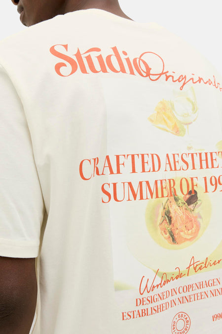 T-shirt à manches courtes - écru