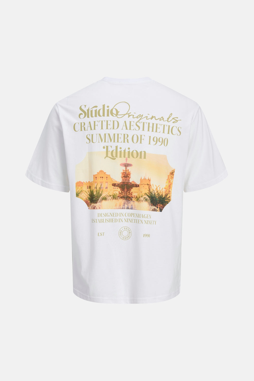 T-shirt (manches courtes) Blanc - ORIGINALS BY JACK & JONES