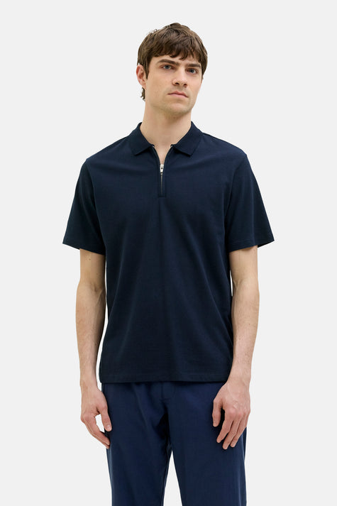 Polo à manches courtes - bleu
