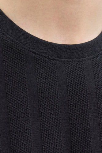 T-shirt à manches courtes - noir - JJREBEL