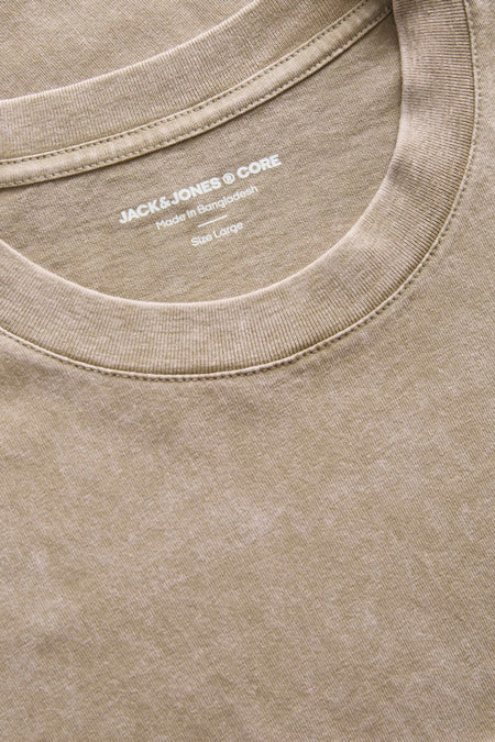 JCORETREAT ACID WASH TEE SS CREW NECK