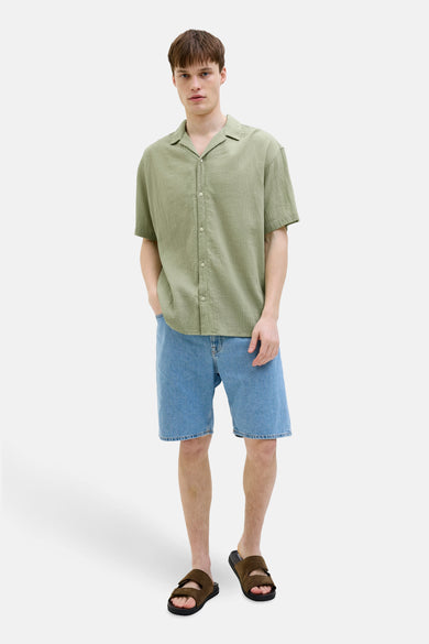 Chemise à manches courtes - vert