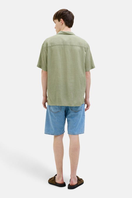 Chemise à manches courtes - vert