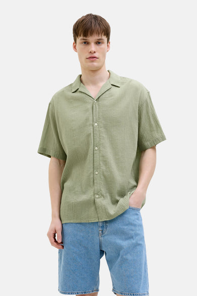 Chemise à manches courtes - vert