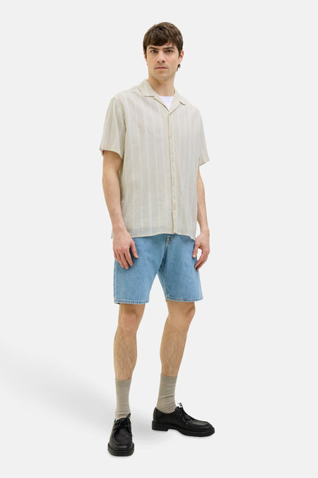 Chemise à manches courtes - écru