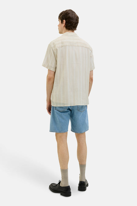 Chemise à manches courtes - écru