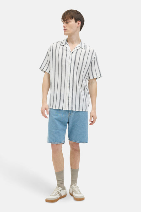 Chemise à manches courtes - blanc