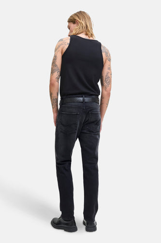 Jeans straight dark grey denim - JACK & JONES JEANS INTELLIGENCE - JACK & JONES JEANS INTELLIGENCE