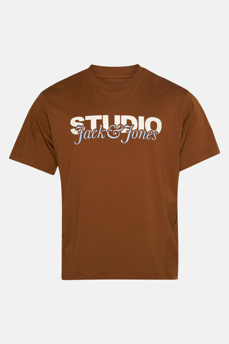 T-shirt à manches courtes - brun