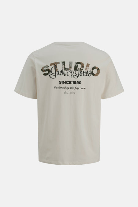 JJYUKI BACK TEE SS CREW NECK BF