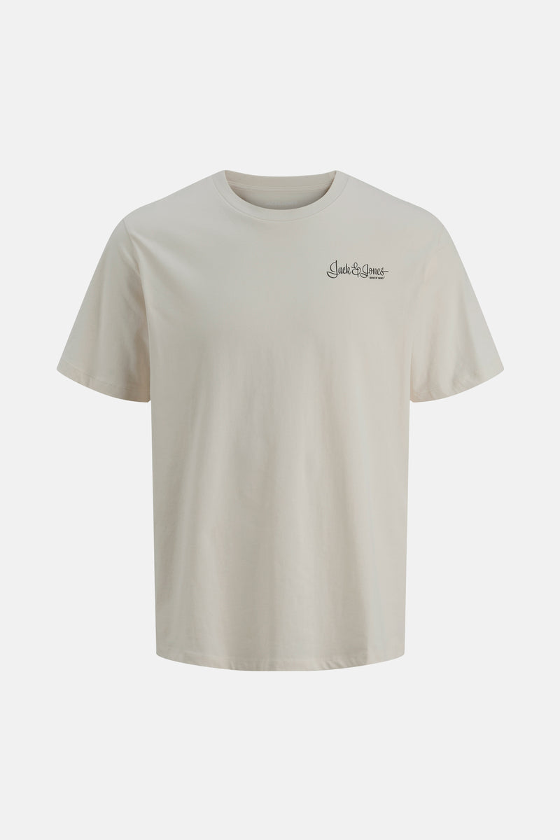 JJYUKI BACK TEE SS CREW NECK BF